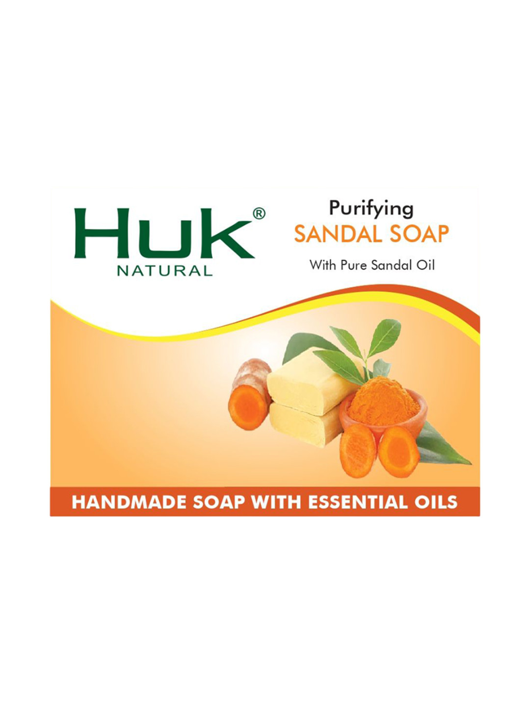 Huk Set Of 5 Purifying Sandal Soap- 100 g Each
