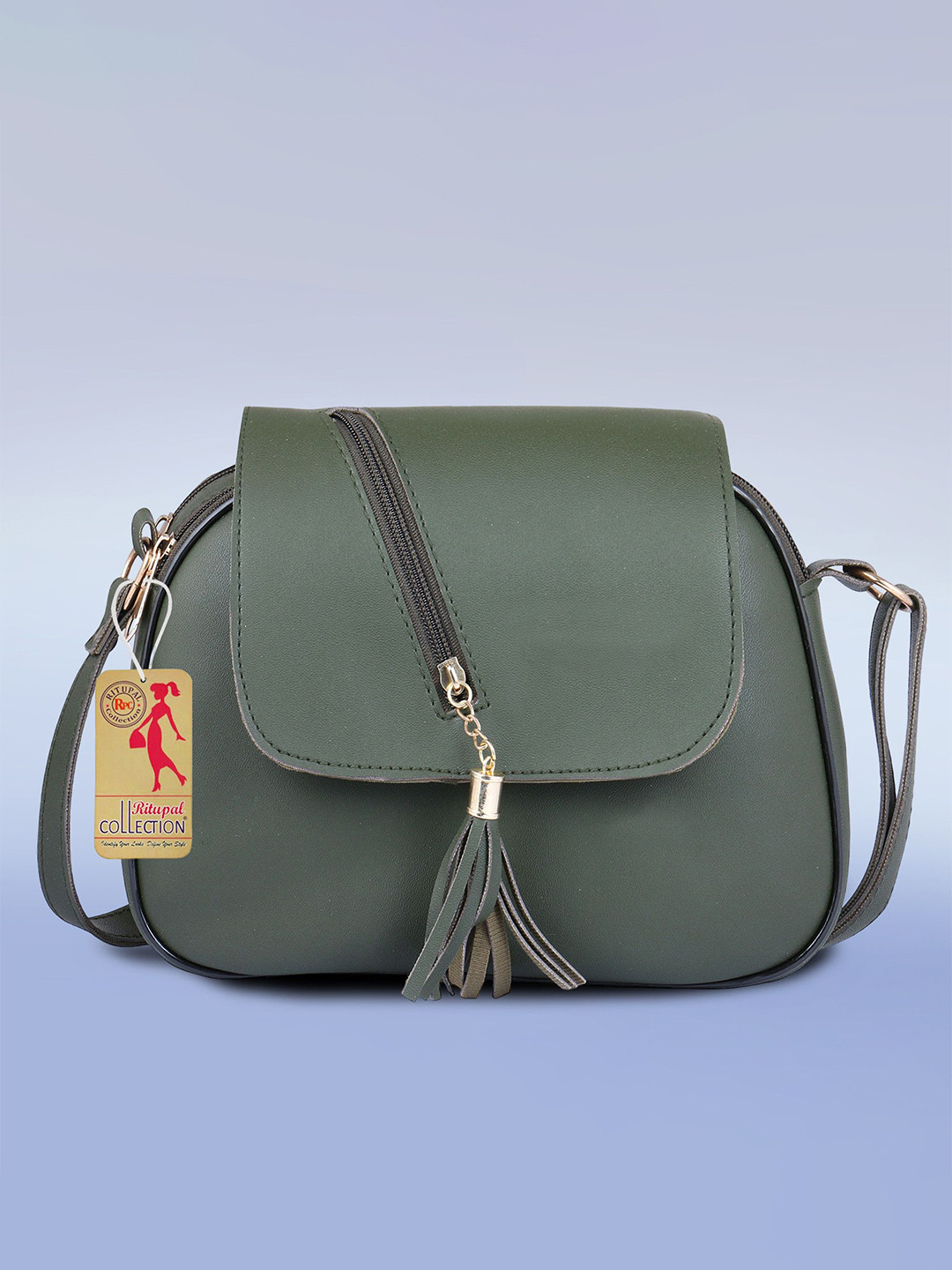 RITUPAL COLLECTION Shopper Sling Bag with Tasselled