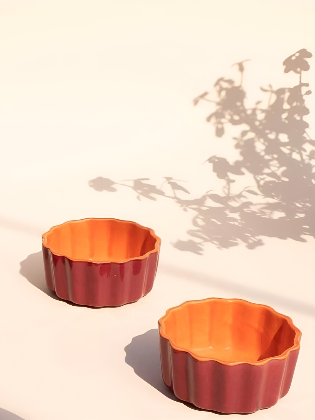 FREEDOM TREE Color Pop Pink 2 Pieces Textured Ceramic Bakeware Set