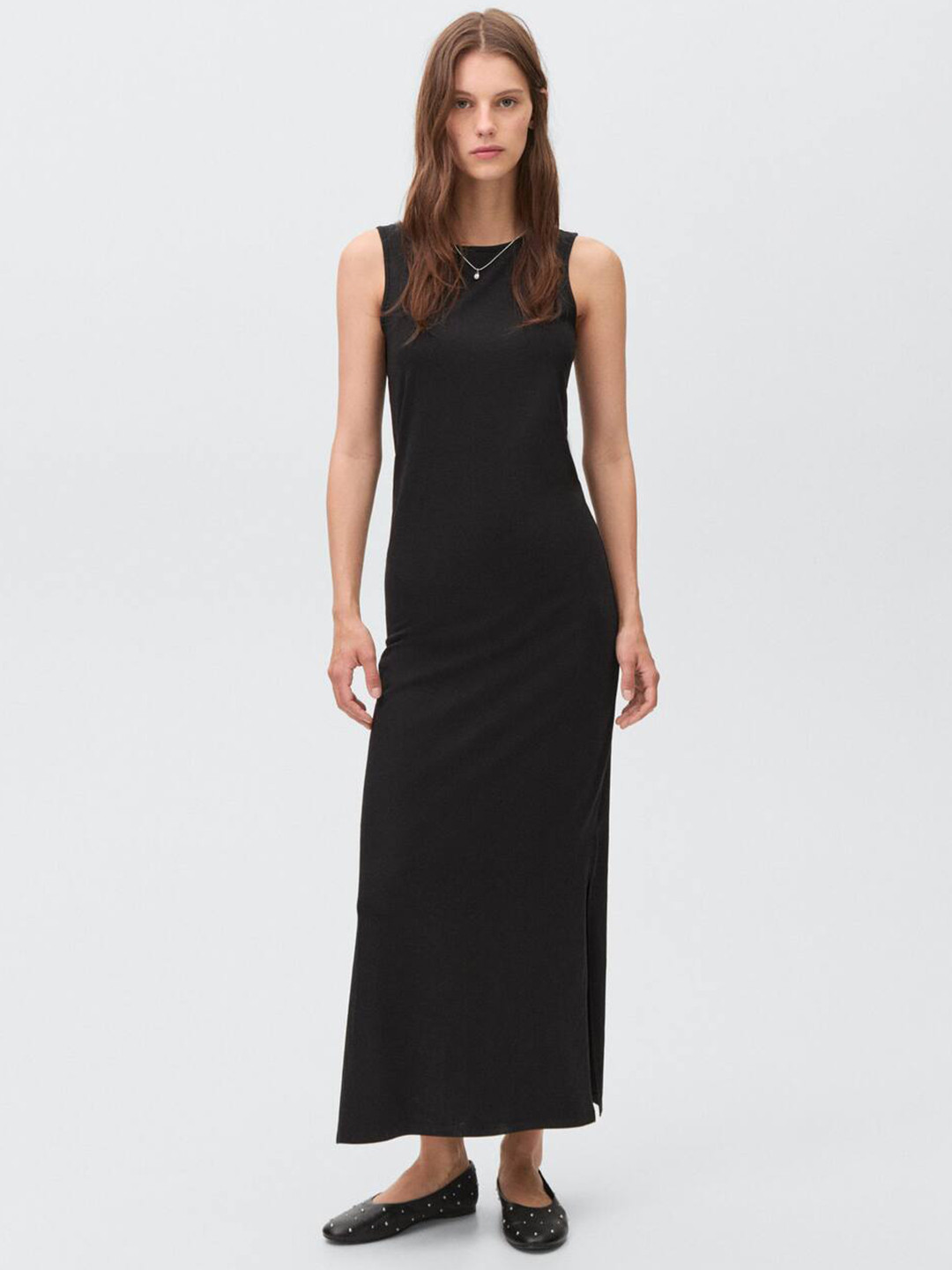 MANGO Teen Girls Sheath Midi Dress