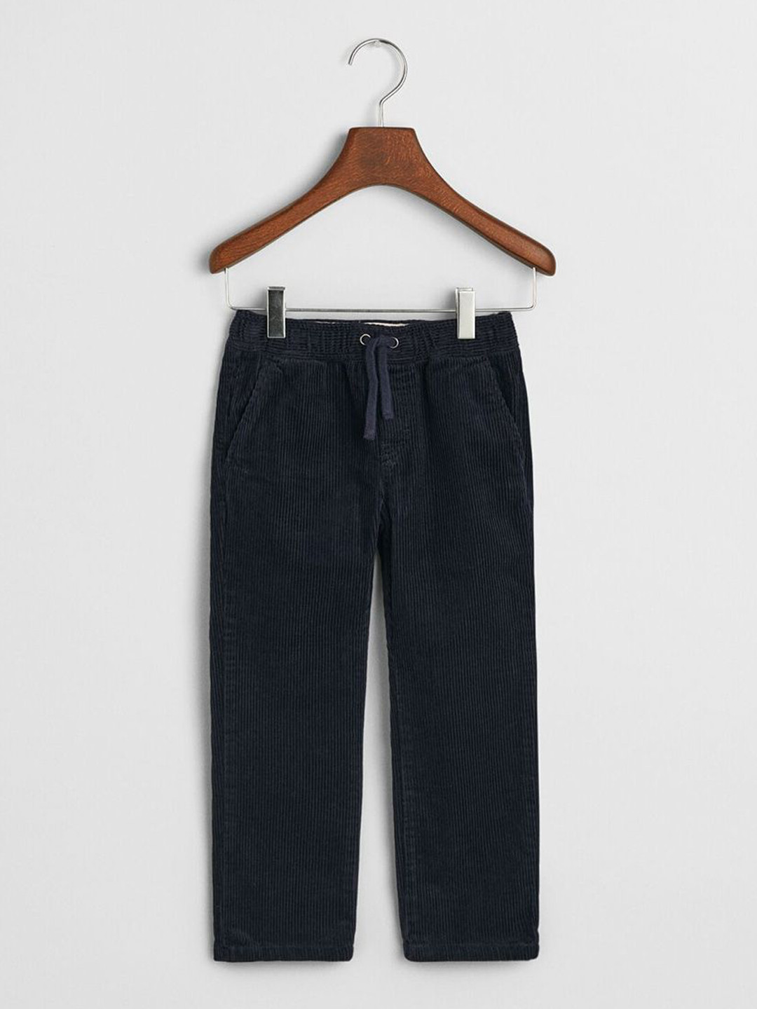 GANT Boys Solid Relaxed Fit Mid Rise Cord Pants