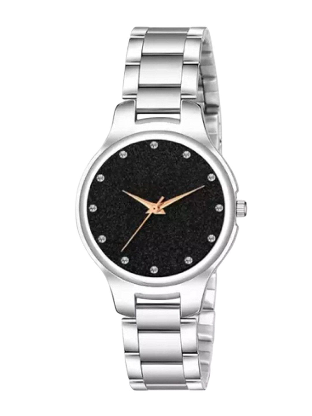 Miss Perfect Women Embellished Dial & Bracelet Style Straps Analogue Watch QR55