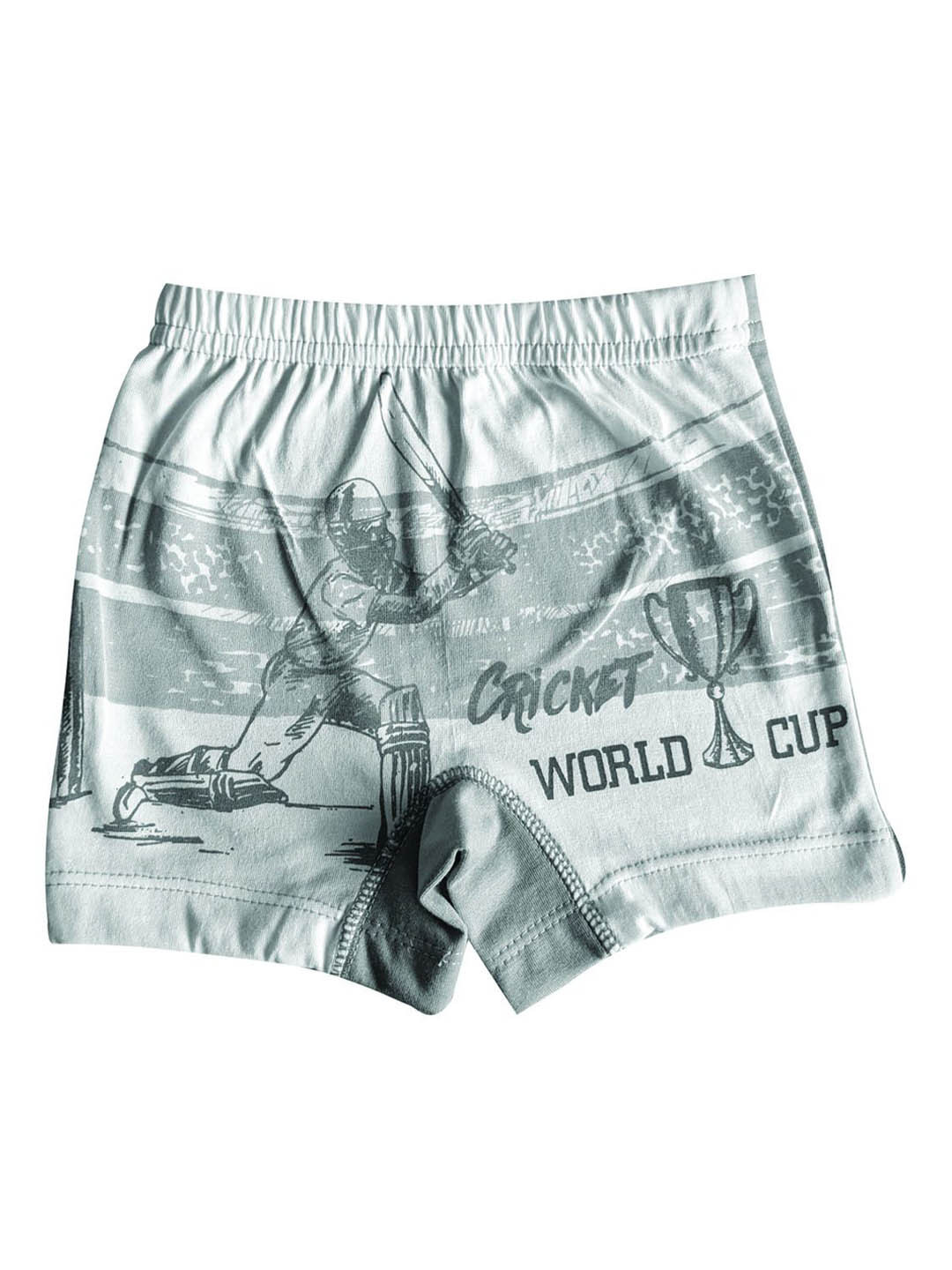 Zoom Minimondo Kids Pack Of 3 Graphic Printed Mid-Rise Cotton Shorts