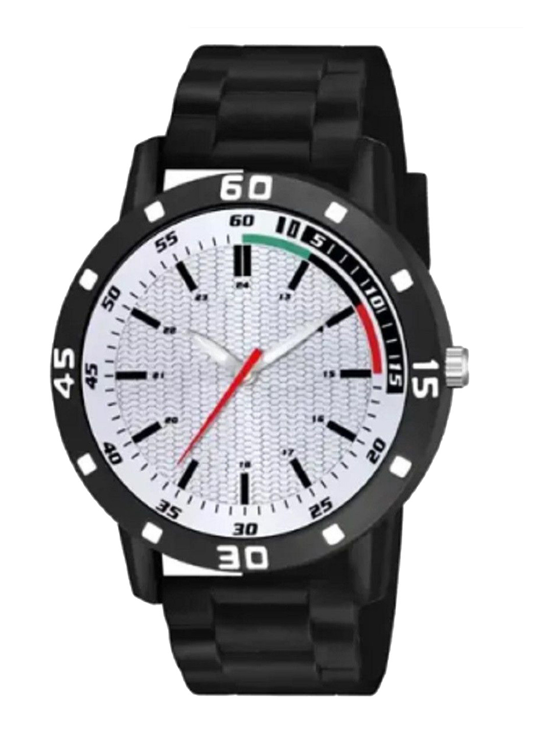 Miss Perfect Men Printed Dial & Bracelet Style Straps Analogue Watch CO_49