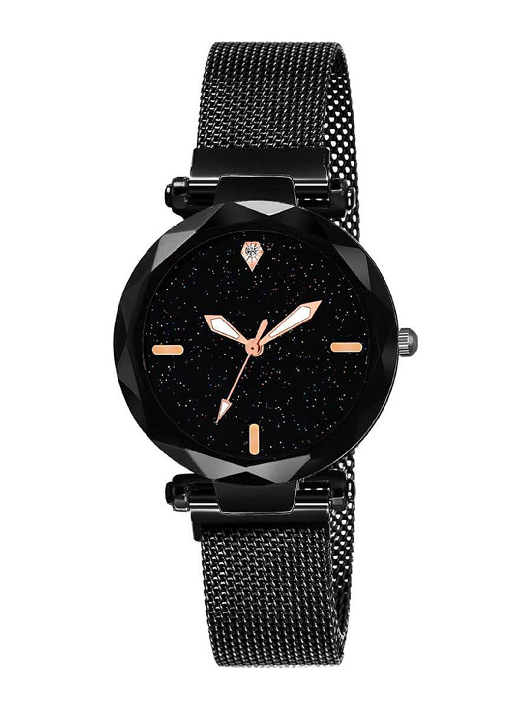 Miss Perfect Women Embellished Dial & Bracelet Style Straps Analogue Watch ar1295