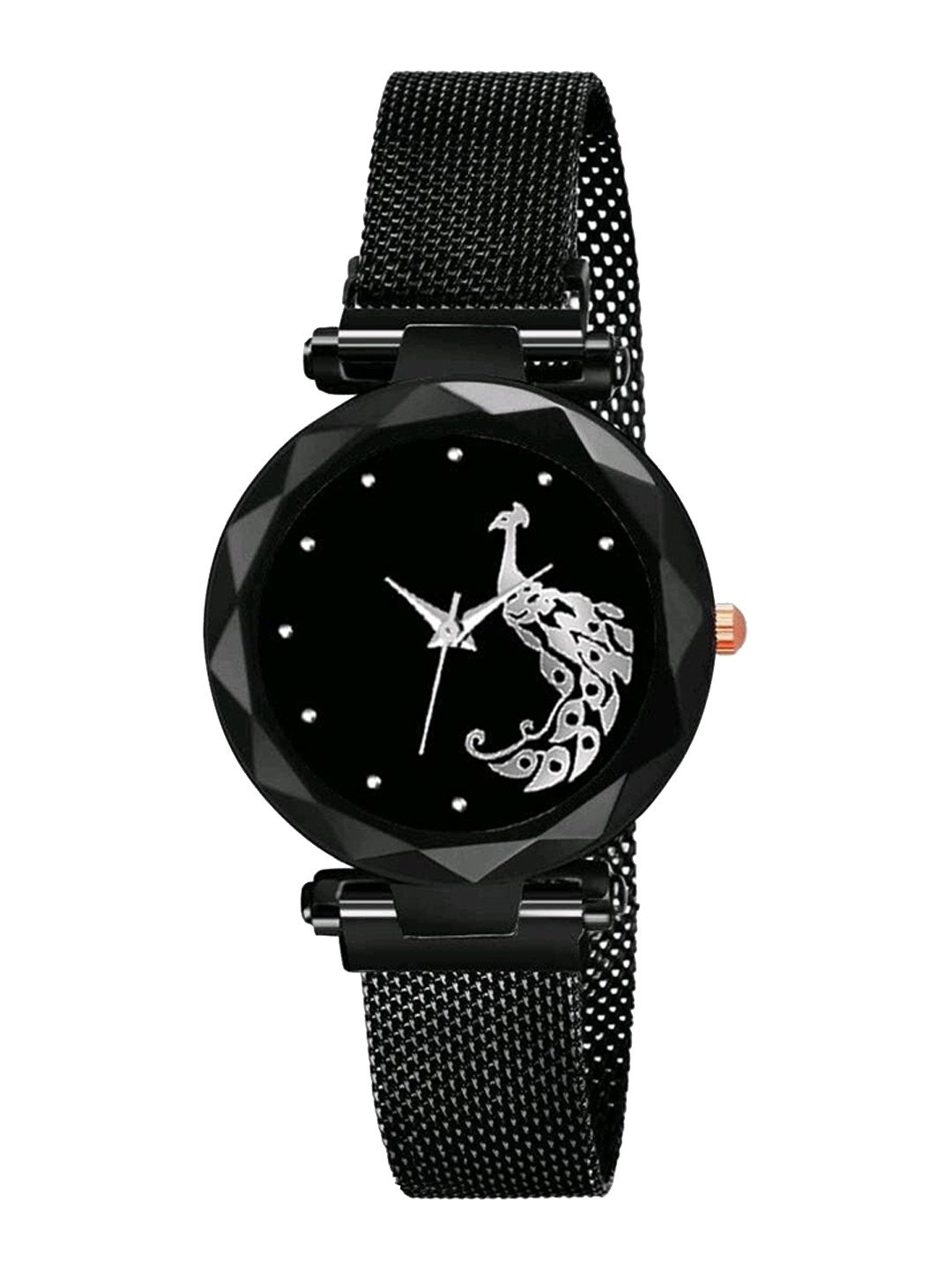 Miss Perfect Women Embelished Dial & Bracelet Style Straps Analogue Watch jk802