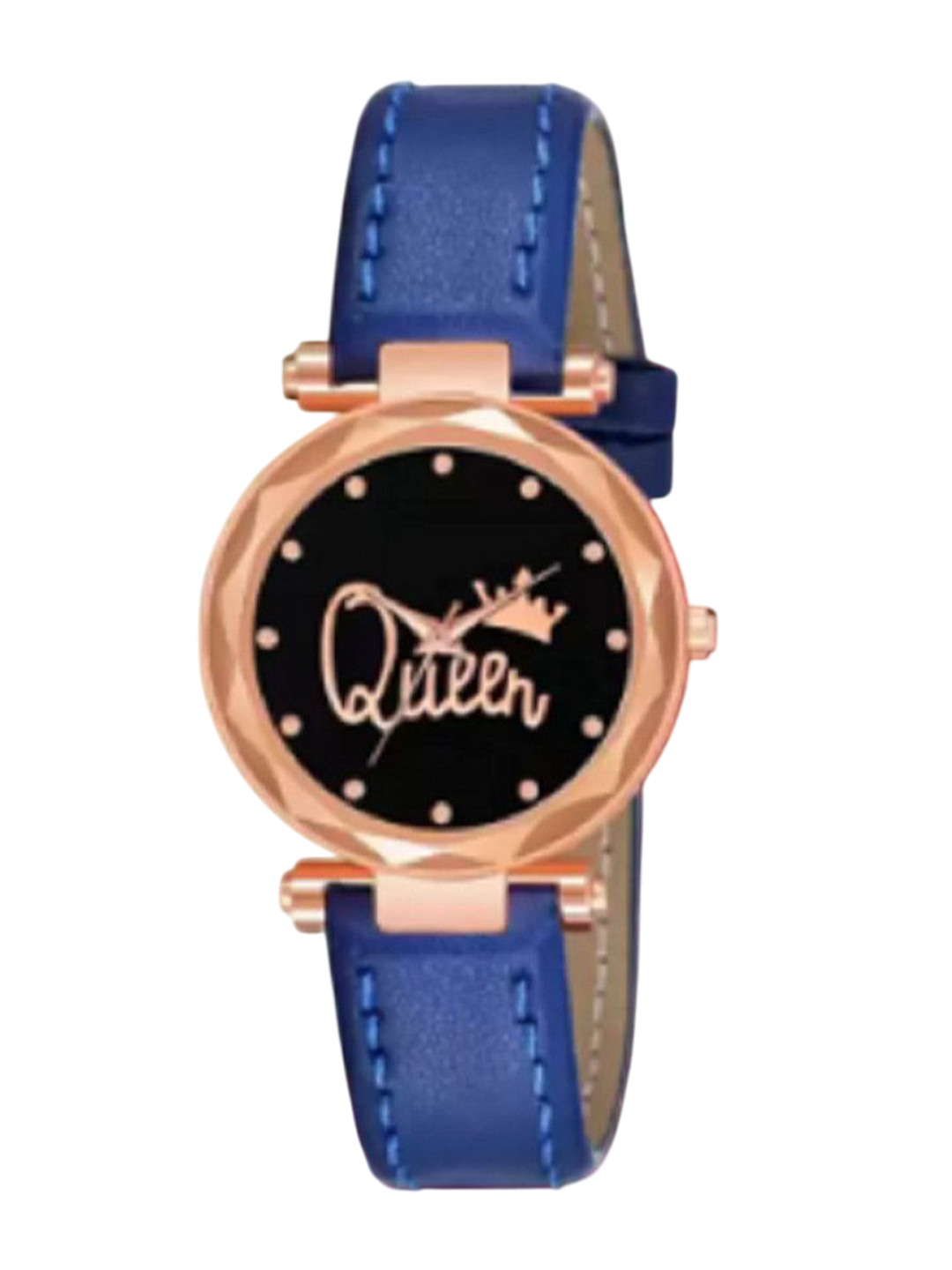 Miss Perfect Women Printed Dial & Leather Textured Straps Analogue Watch YP77