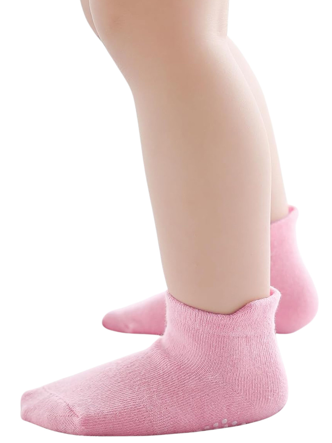 HEBTROCO Kids Anti-Skid Cotton Ankle Length Socks