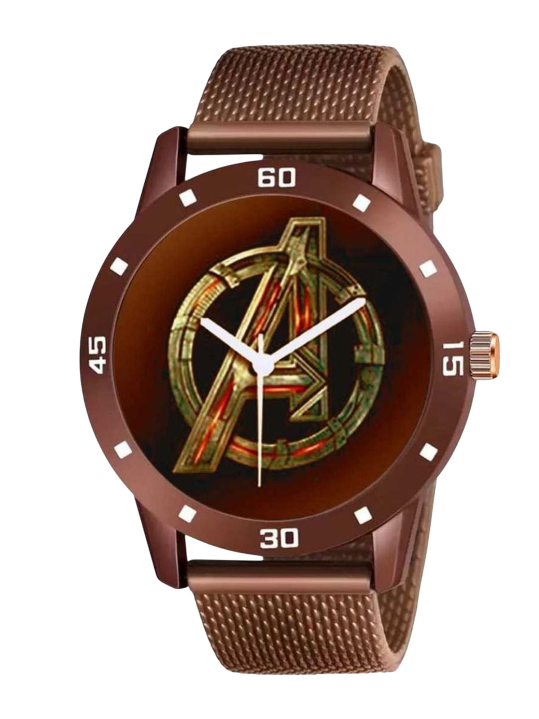Miss Perfect Men Printed Dial & Straps Analogue Watch ML245