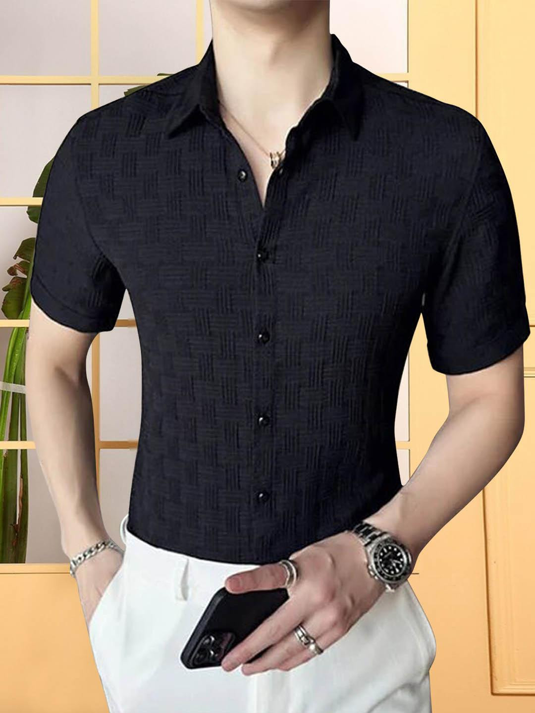 Moda Rapido Men Multi Polycotton Casual Shirts