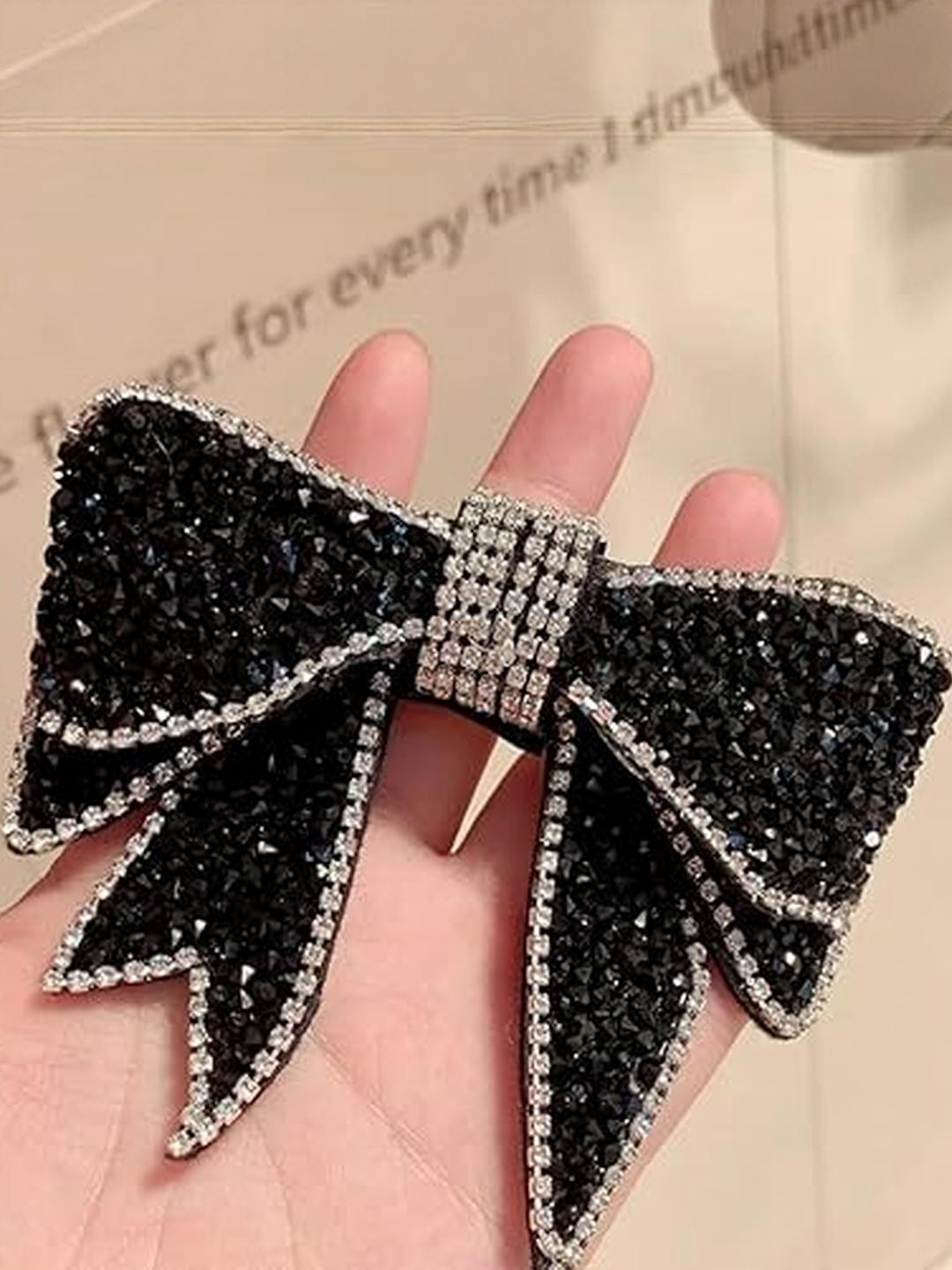 Beauty Flow Bow Alligator Hair Clip