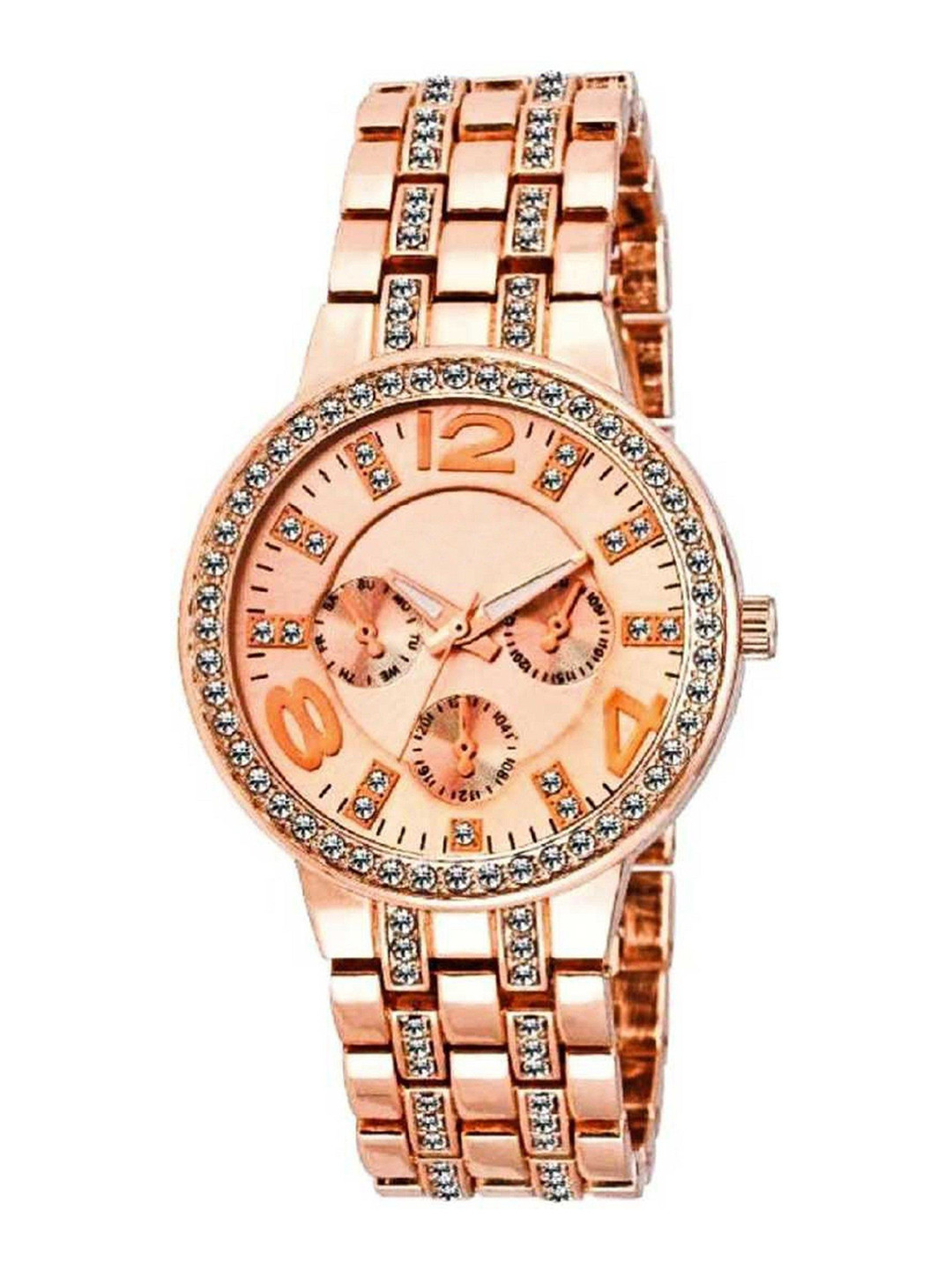 Miss Perfect Women Embellished Dial & Straps Watch ar354