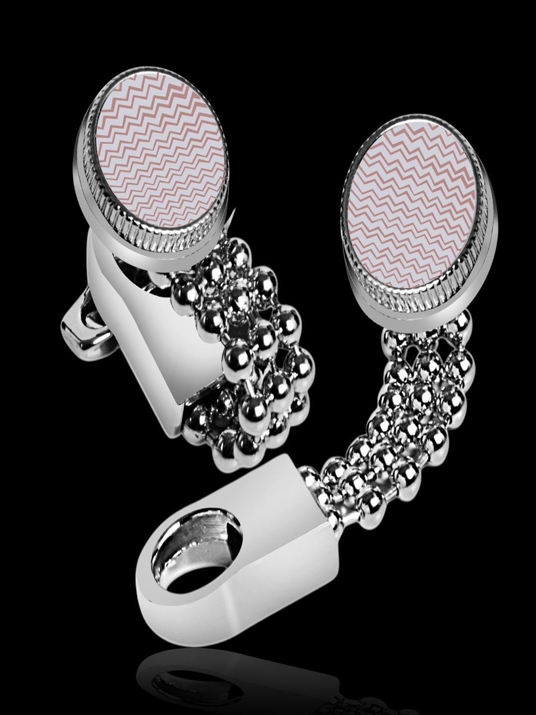 Curren Men Contemporary Cufflink