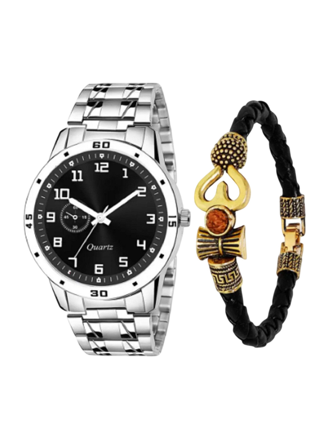 Miss Perfect Men Set of 2 Watch Gift Set