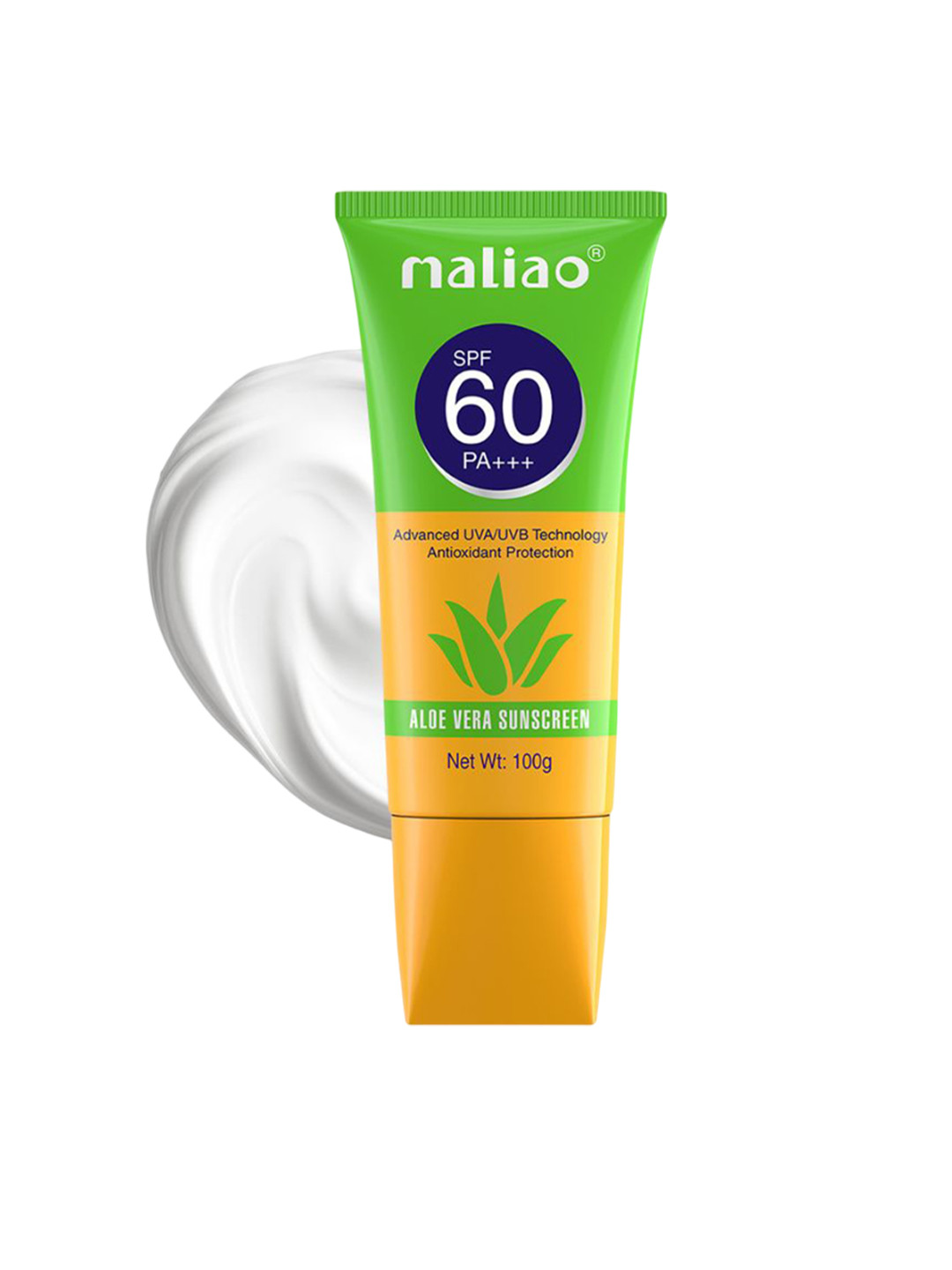 Maliao Dailywear Sunscreen With SPF 60 PA+++- 100 g