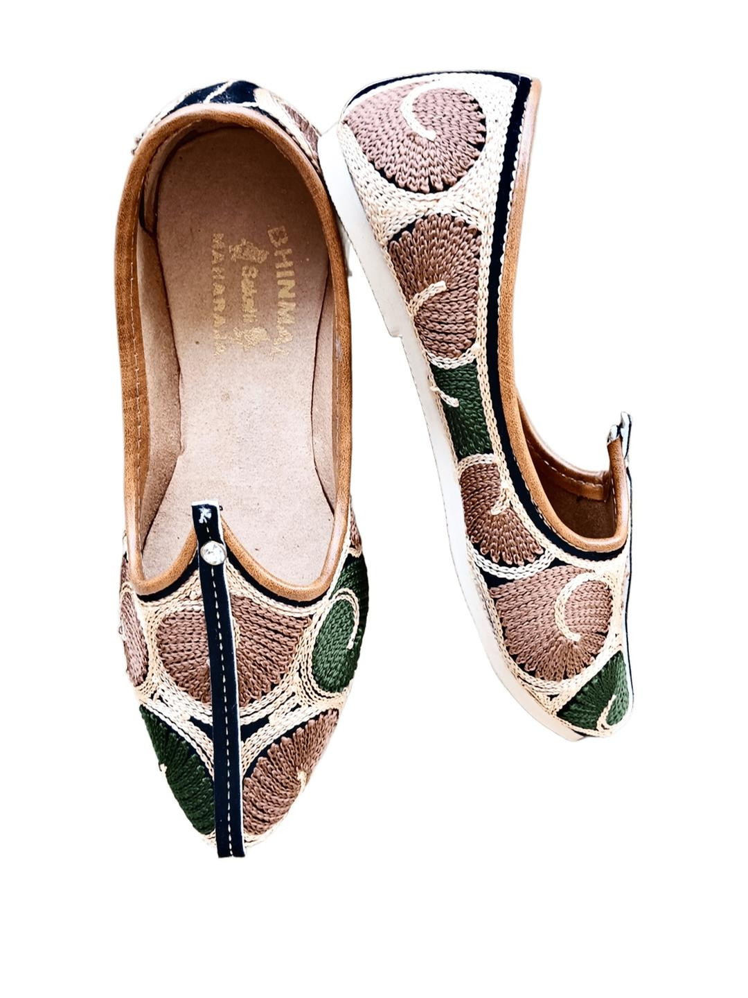 KRITARTH Men Green Patent Leather Casual Shoes