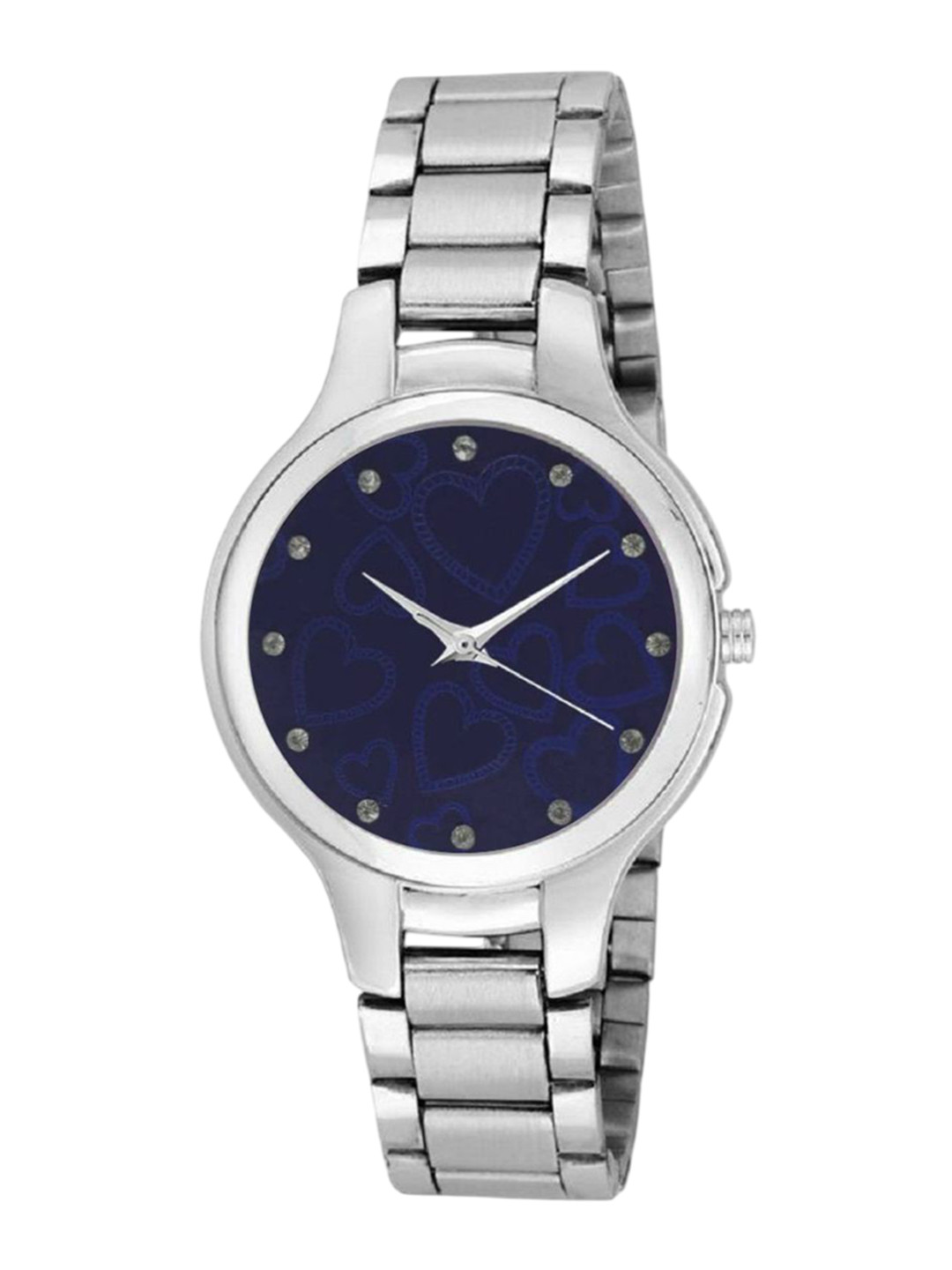 Miss Perfect Women Embellished Dial & Bracelet Style Straps Analogue Watch ADBL-1