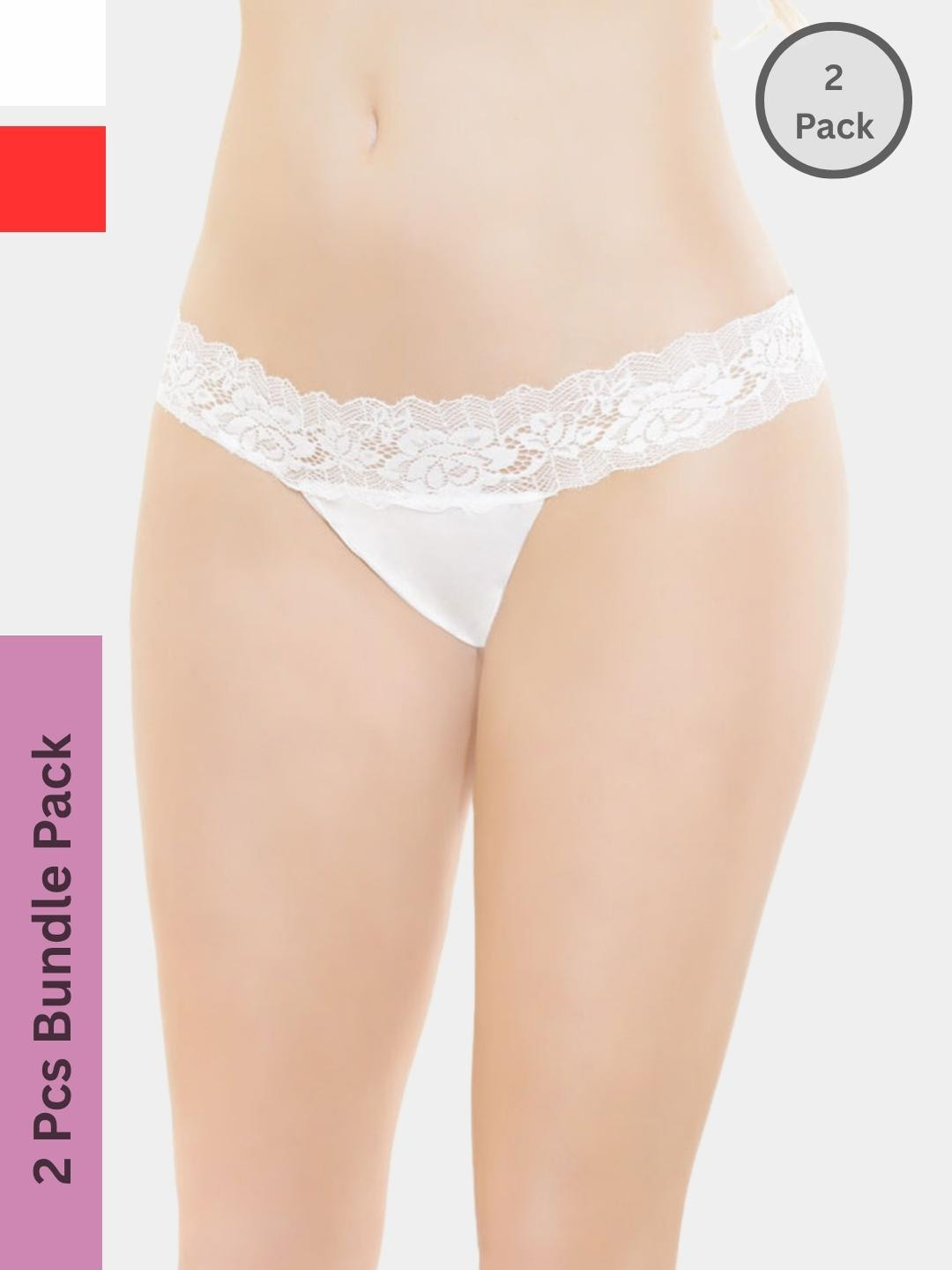 Ribald The Neech Women Pack Of 2 Thong Panty