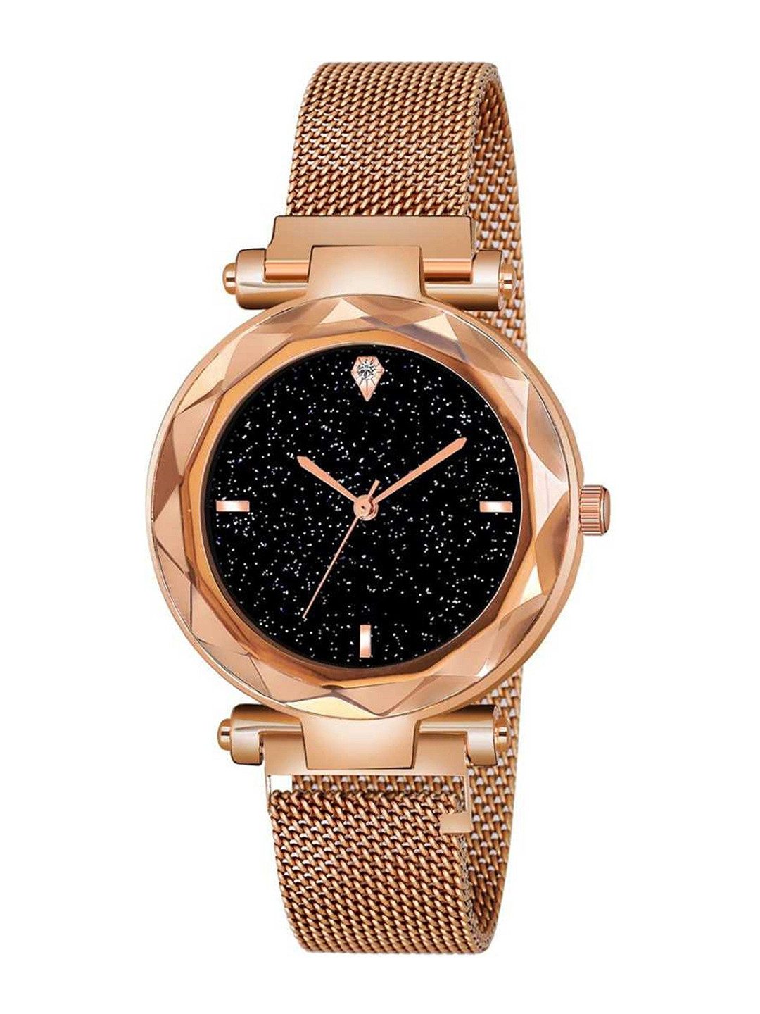 Miss Perfect Women Embellished Dial & Bracelet Style Straps Analogue Watch ar1482