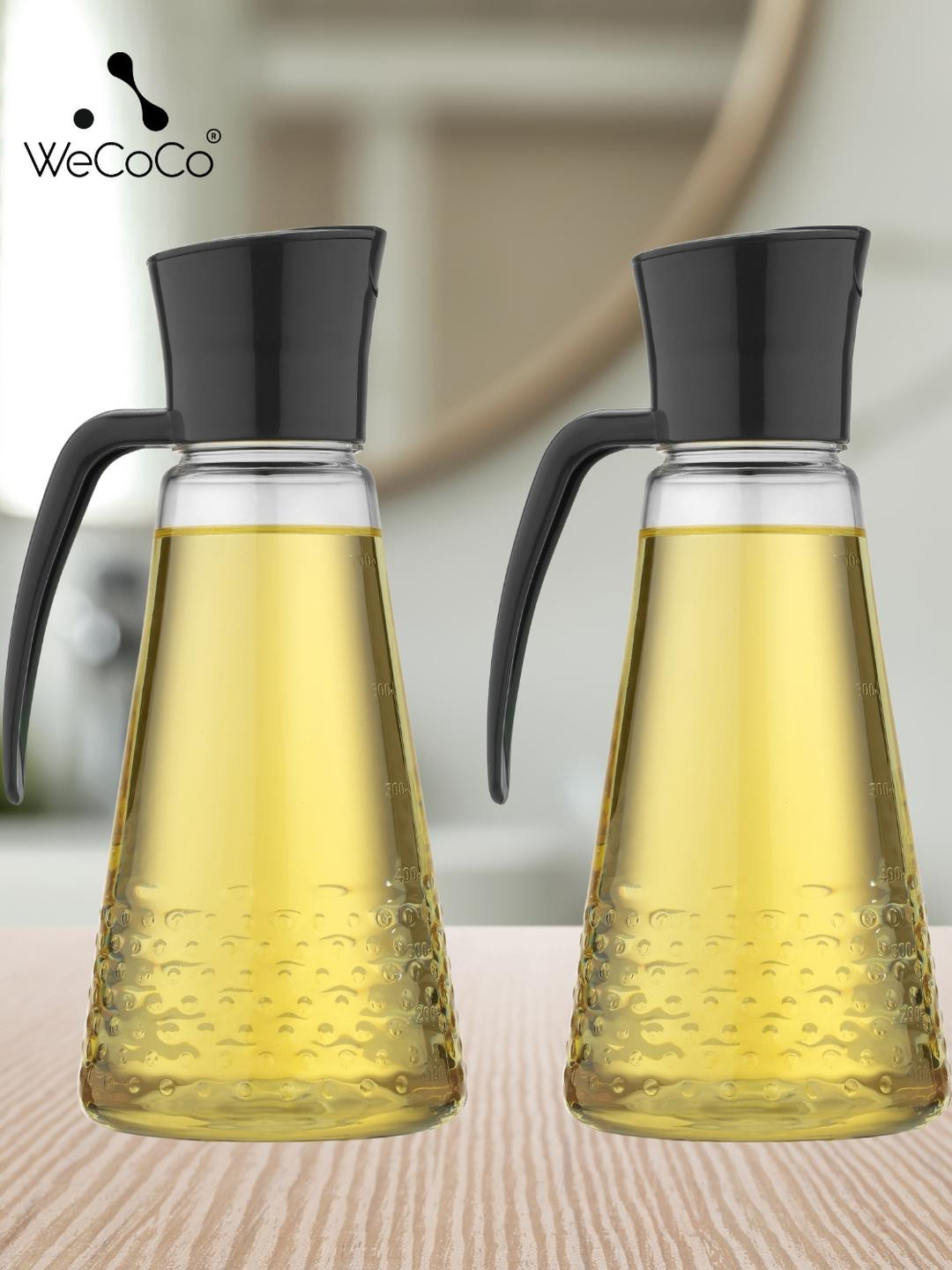 WeCoCo Black Plastic Oil Dispenser Kitchen Tools