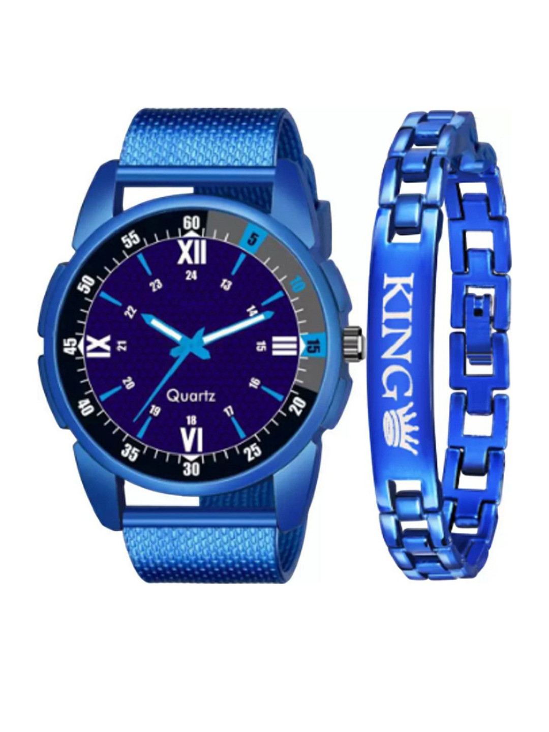 Miss Perfect Men Analogue Watch And Bracelet  ACC381