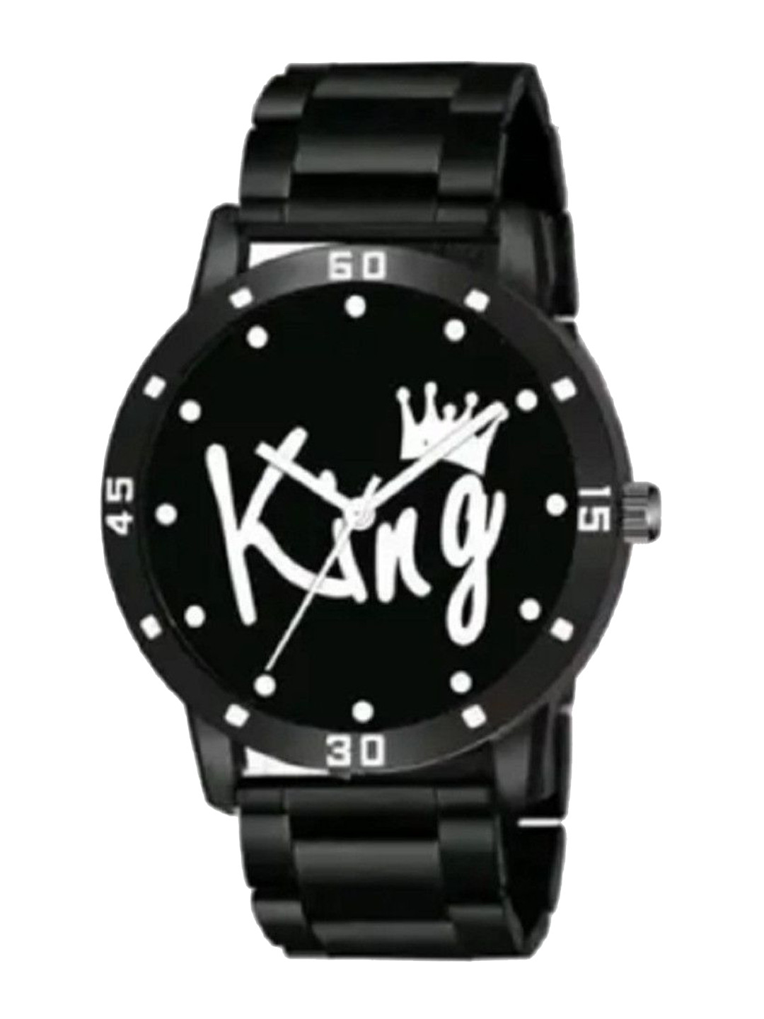 Miss Perfect Men Printed Dial & Bracelet Style Straps Analogue Watch FG123