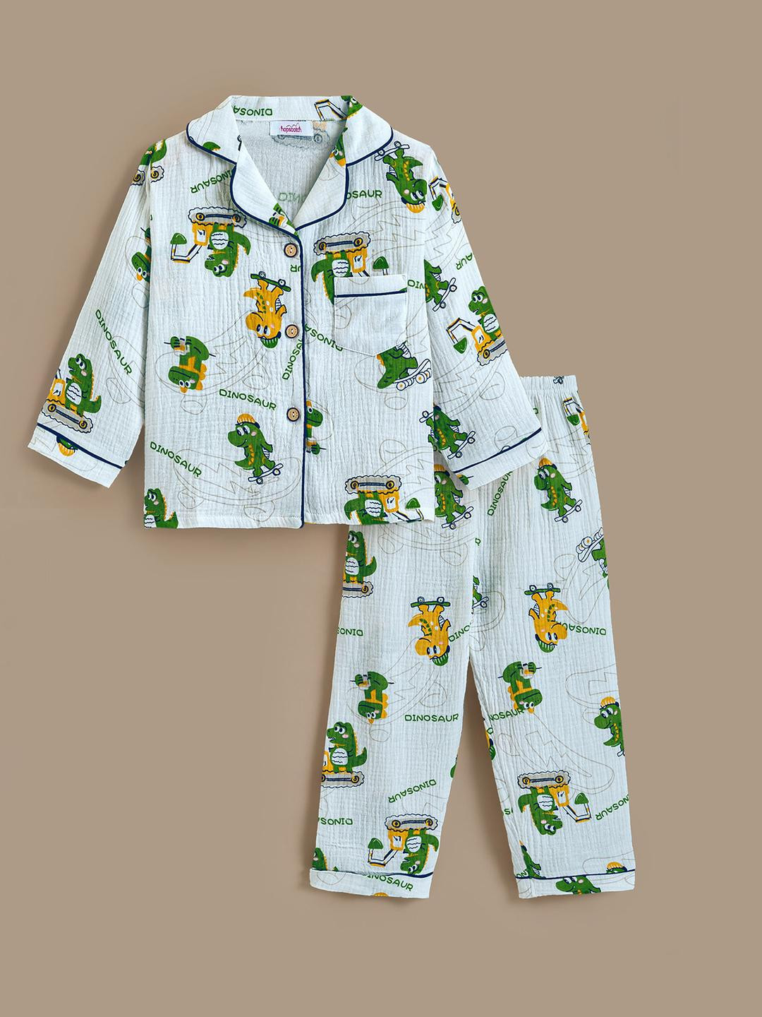 Hopscotch 2-Piece Comfy Animal Shirt & Pajama