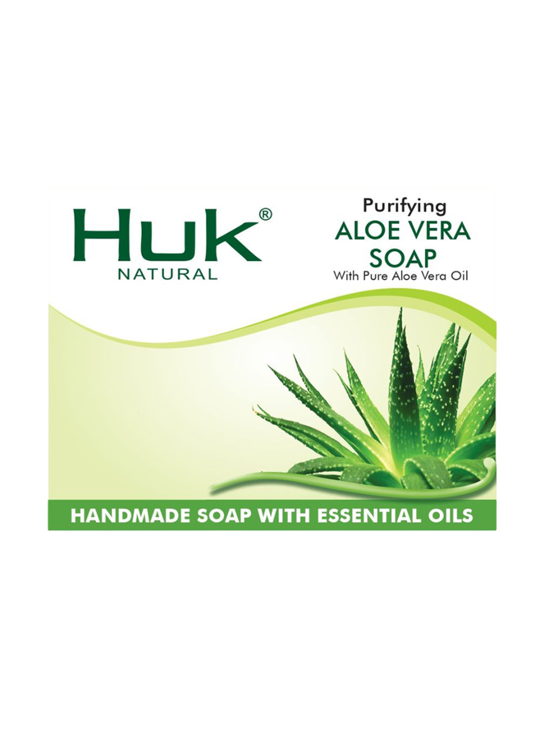 Huk Set Of 5 Aloevera Soap- 100 g Each