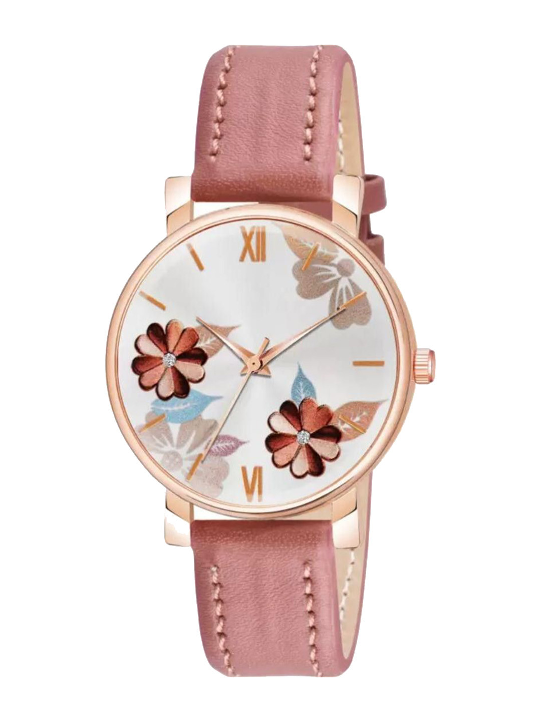 Miss Perfect Women Printed Dial & Leather Straps Analogue Watch Cvv74
