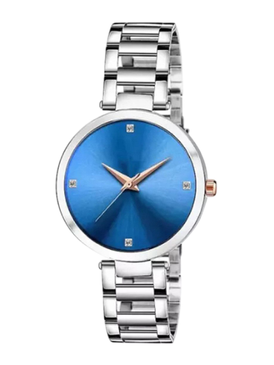 Miss Perfect Women Embellished Dial & Bracelet Style Straps Analogue Watch QR71