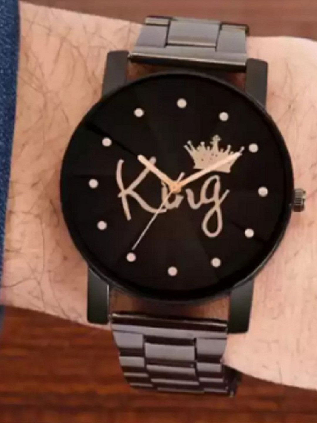 Miss Perfect Unisex Printed Dial & Straps Analogue Watch PL553