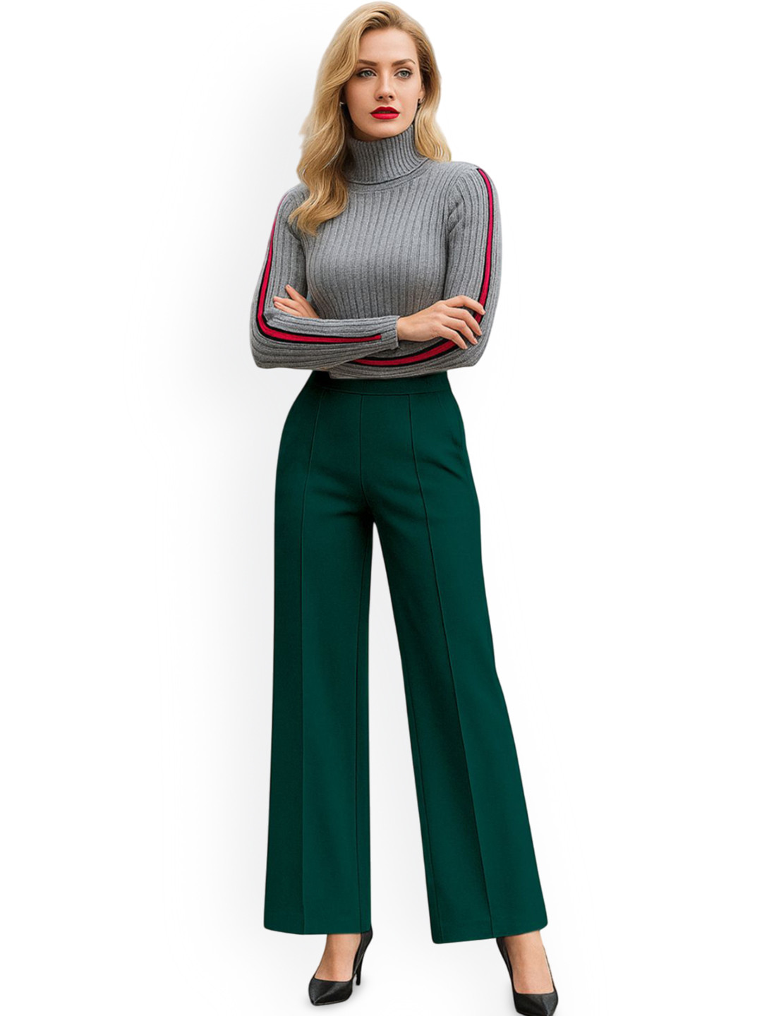 Jinax Women Regular Fit Trousers