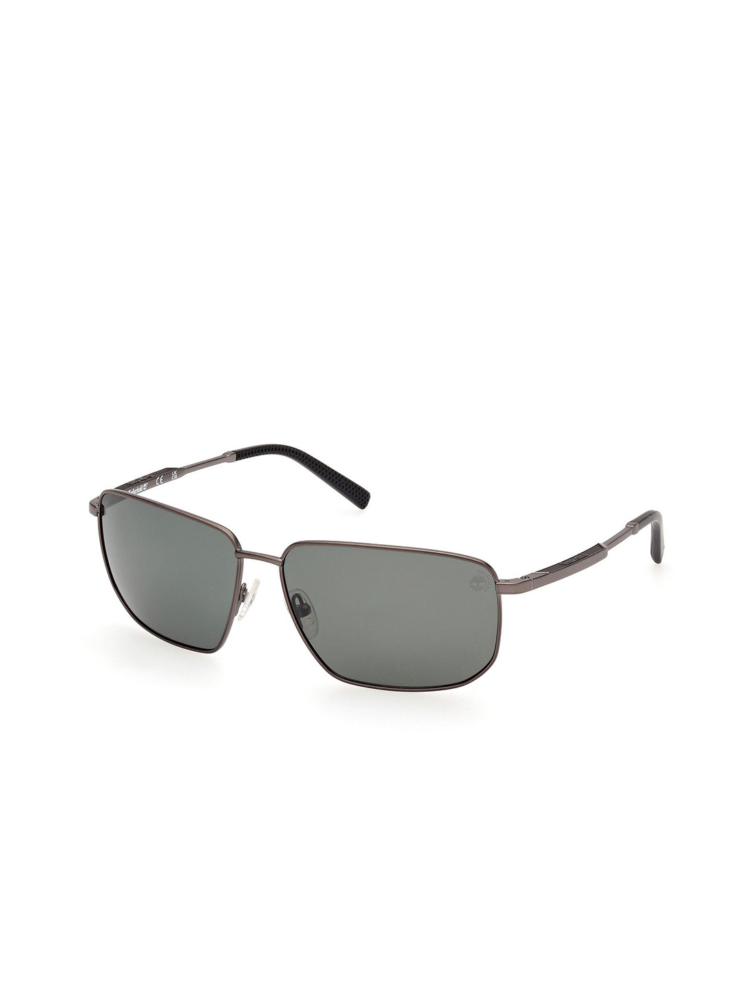 Timberland Men Metal Full Rim Rectangle Sunglasses