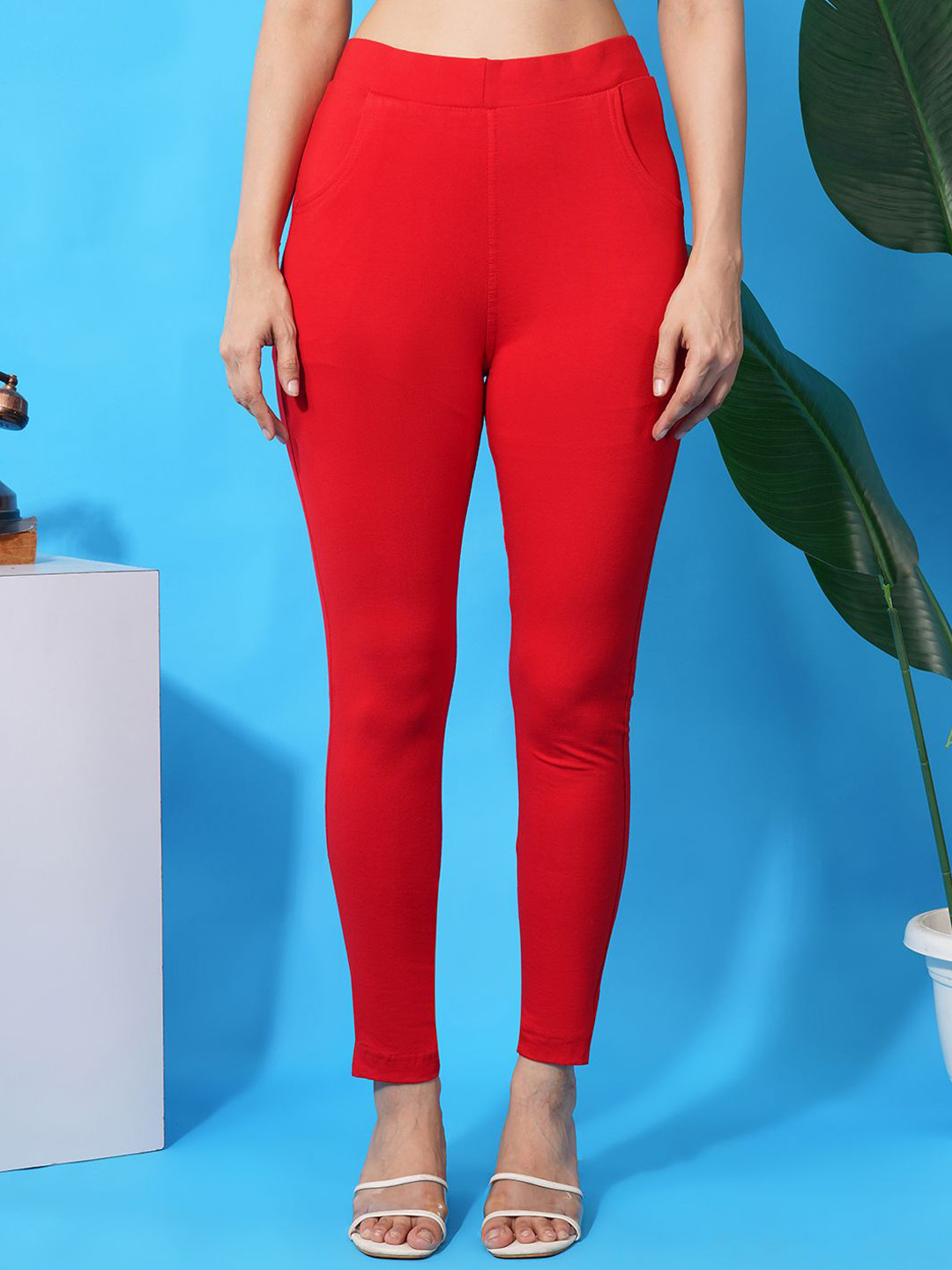 LEGITLOOKS Women Ankle Length Leggings With Pocket