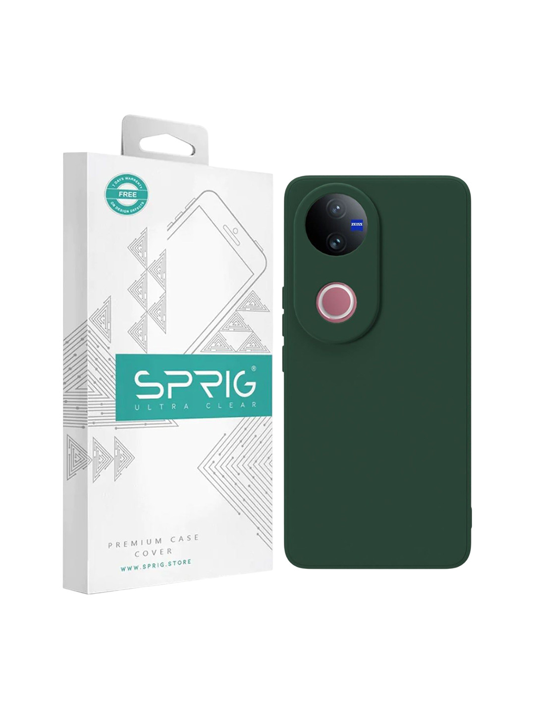 SPRIG VIVO T4R 5G TPU Matte Back Cover