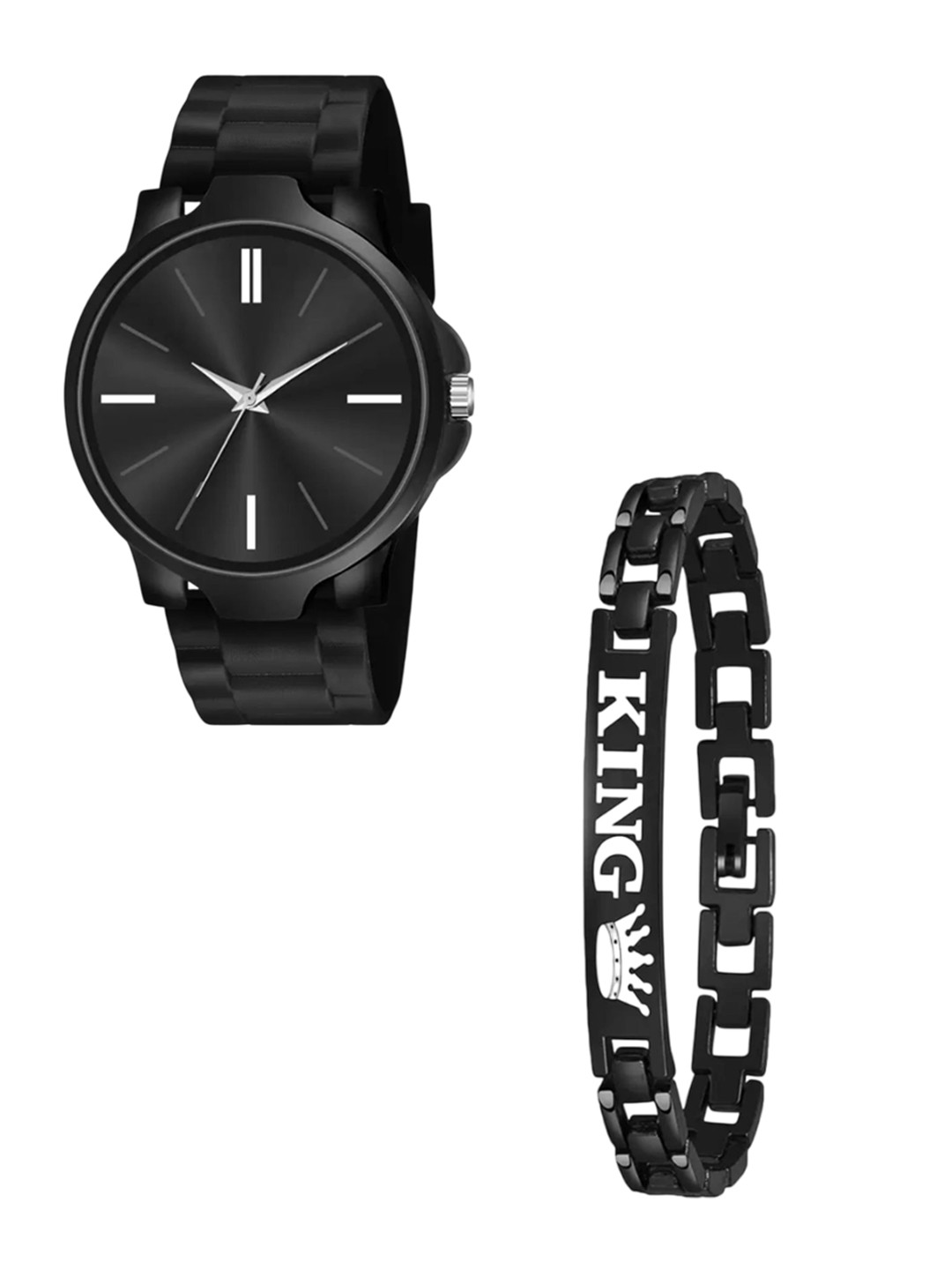 Miss Perfect Men Analogue Watch And Bracelet ACC67