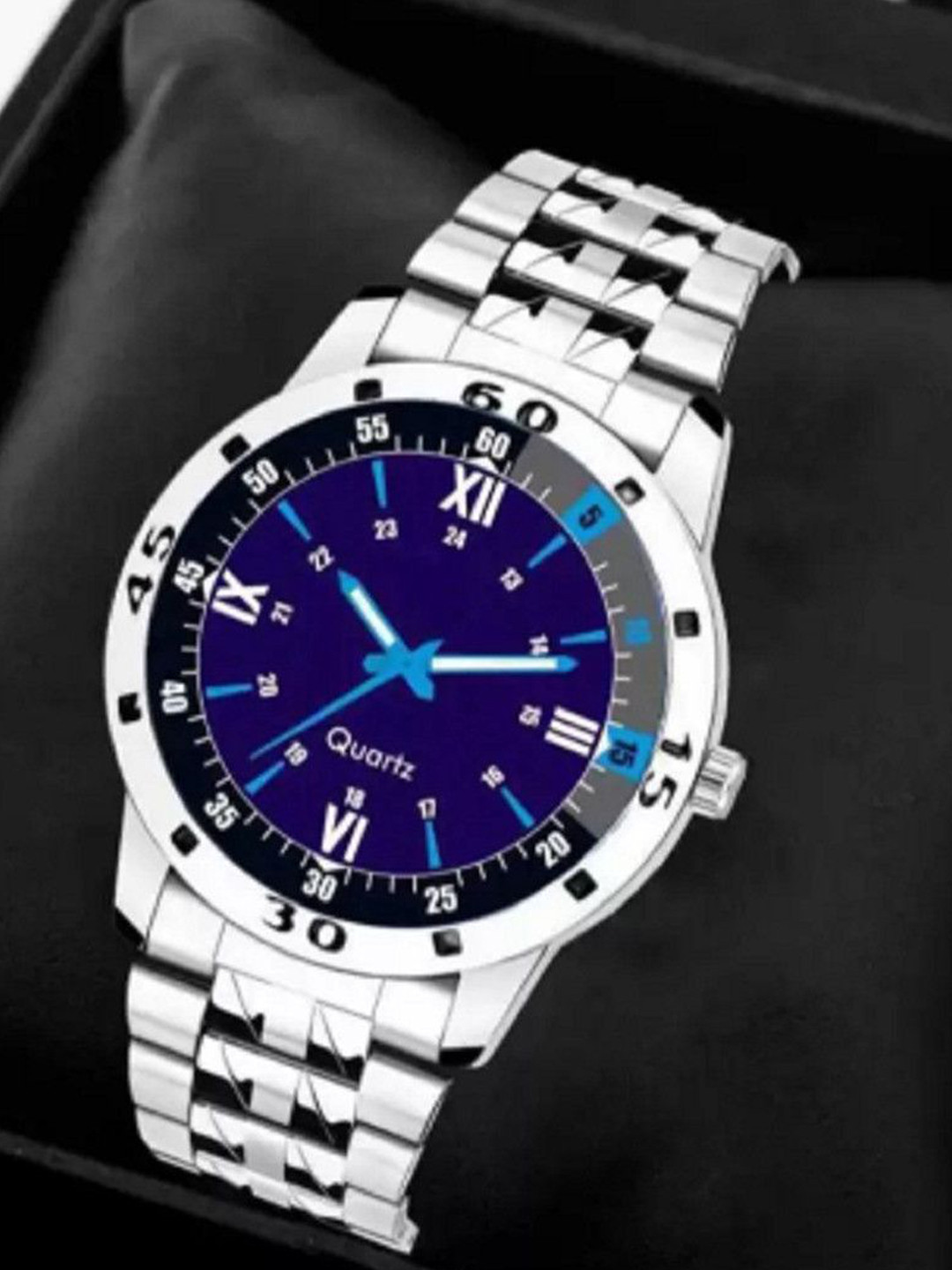 Miss Perfect Unisex Round Dial & Bracelet Style Strap Analogue Watch And A Bracelet jk_770