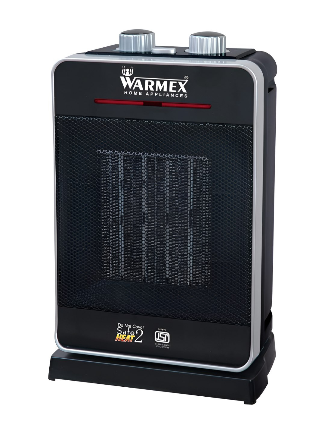 Warmex Home Appliances Black & Grey Fan Room Heater