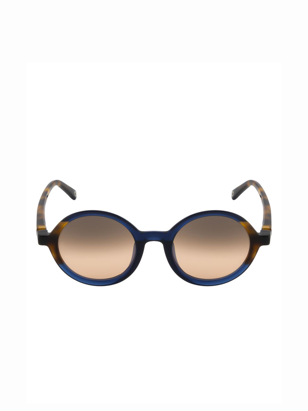 Etnia Barcelona Women Brown Lens & Blue Round Sunglasses EBSAGRER48SBLHV4822