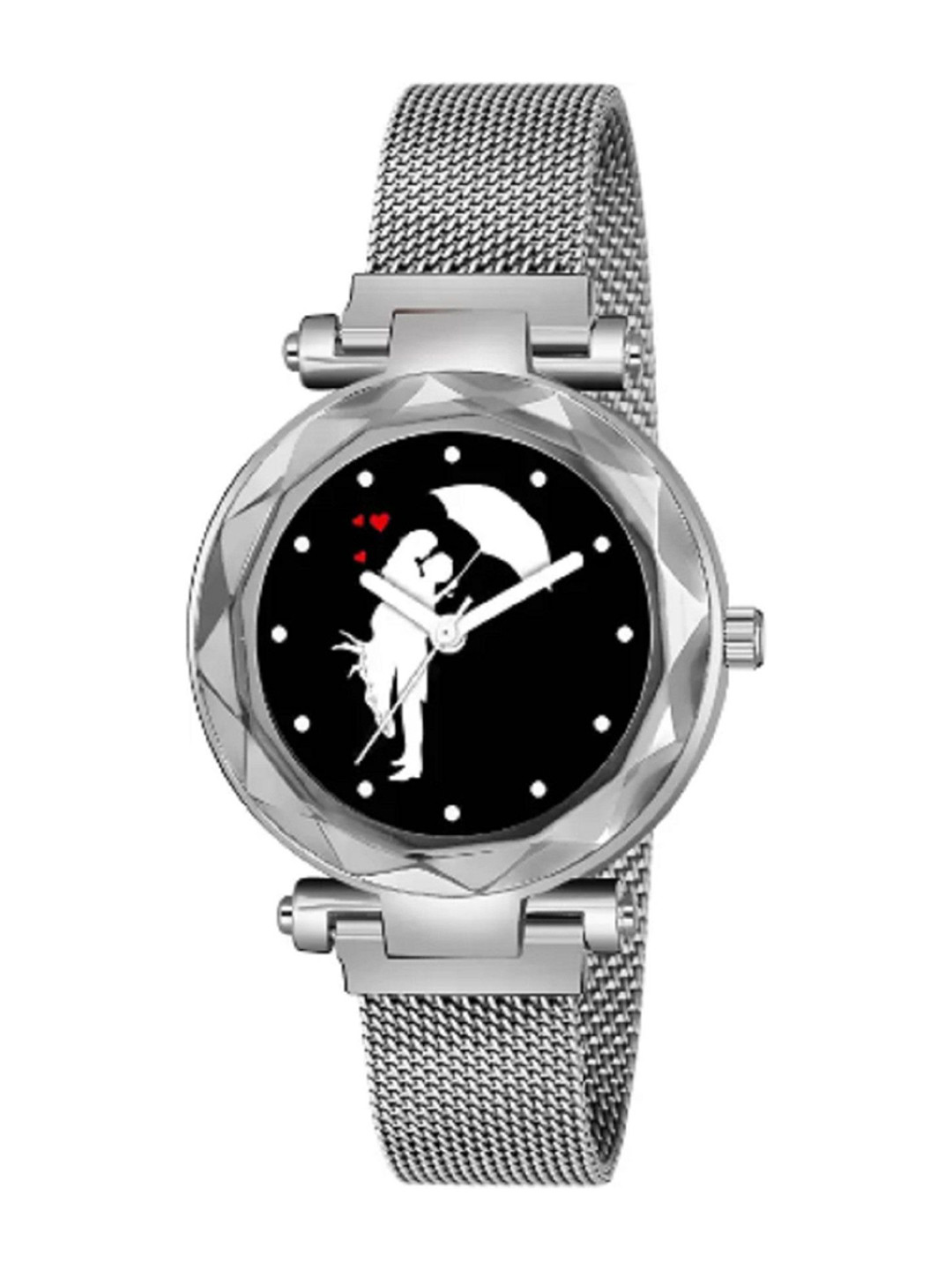 Miss Perfect Women Printed Dial & Bracelet Style Straps Analogue Watch DF90