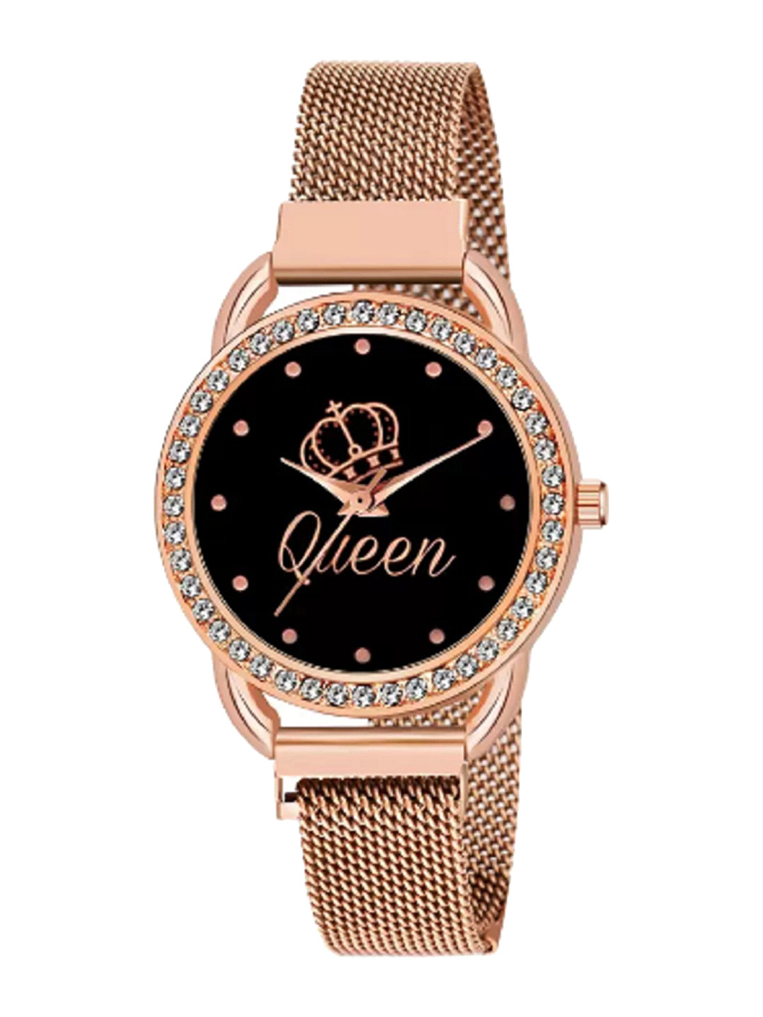 Miss Perfect Women Printed Dial & Bracelet Style Straps Analogue Watch DF77