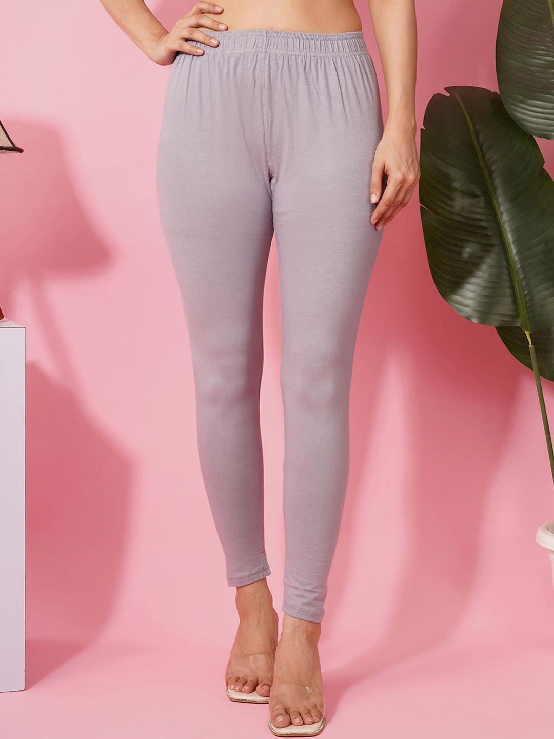 LEGITLOOKS Women Mid-Rise Ankle-Length Leggings