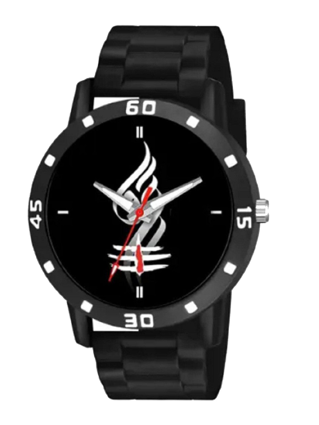 Miss Perfect Men Printed Dial & Bracelet Style Straps Analogue Watch FG55