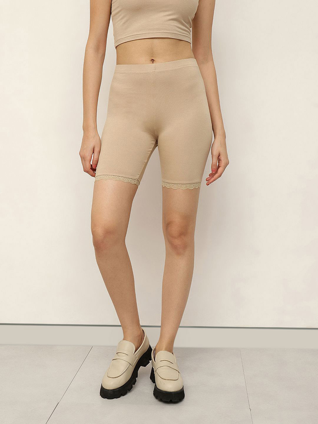 Espresso Plus Size Lounge Shorts