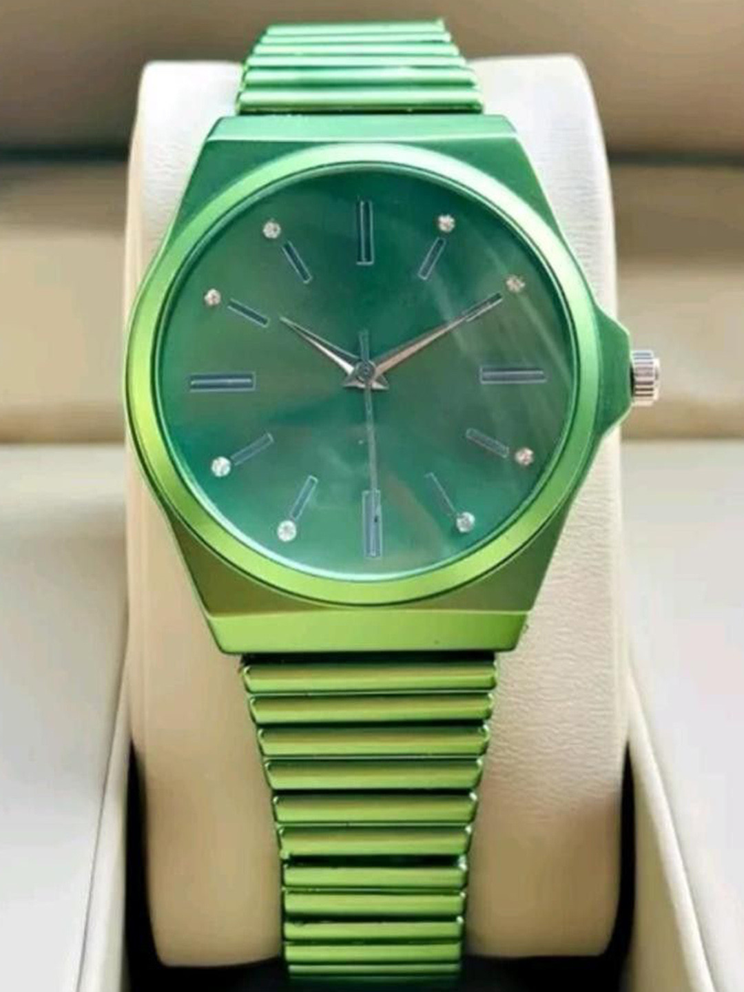 Miss Perfect Women Embellished Dial & Bracelet Style Straps Analogue Watch Anki122