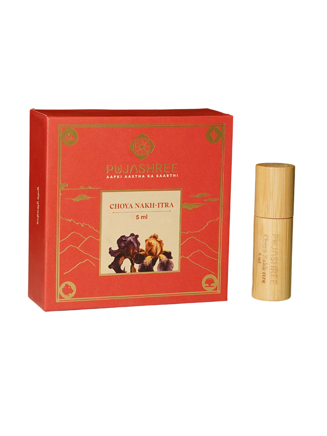 Pujashree Products Global Pvt Ltd. Long Lasting Alcohol-Free Choya Nakh Attar - 5 ml