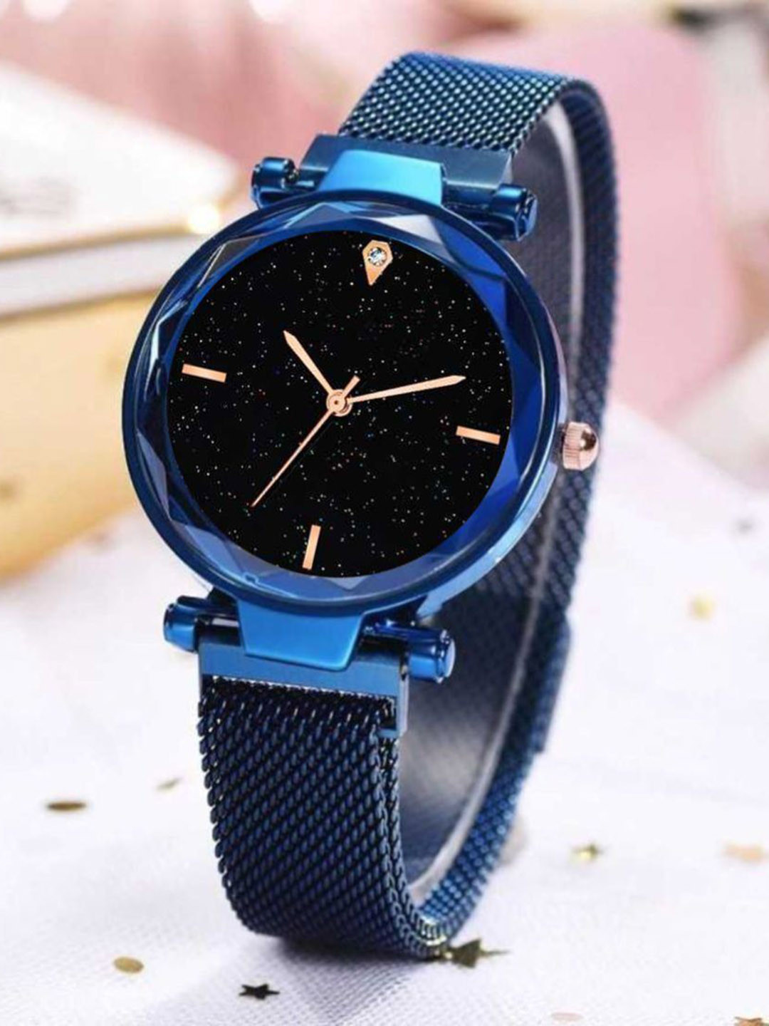 Miss Perfect Women Stainless Steel Bracelet Style Straps Analogue Watch Ki202