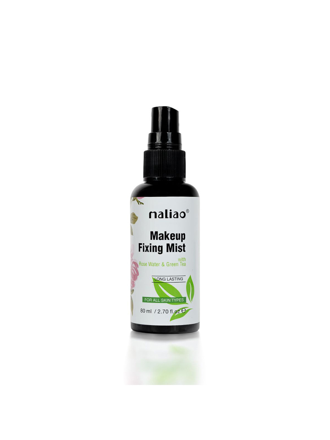 Maliao Makeup Fixing Mist With Rose Water & Green Tea- 80 ml