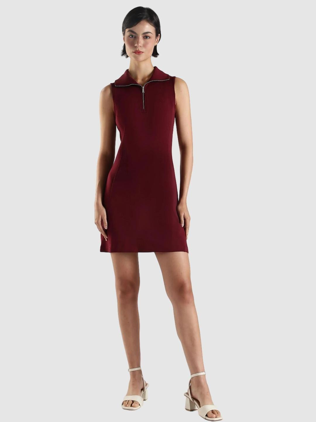 Calvin Klein Jeans Women Cotton Bodycon Mini Dress