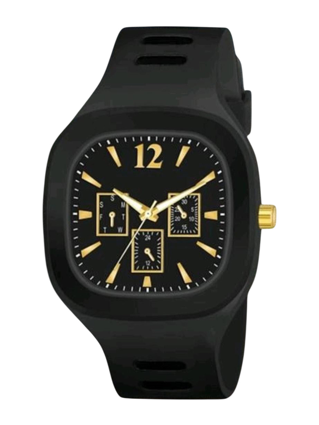 Miss Perfect Men Silicon Straps Analogue Watch NPSF129